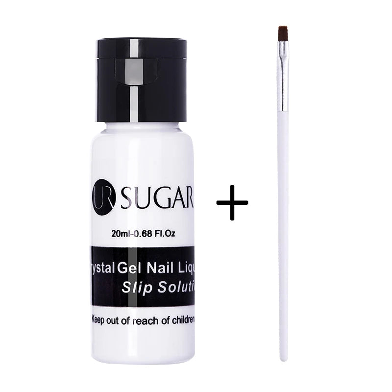 UR SUGAR 15ml Extension Gel Nail Polish Bright Nude White Clear Semi Permanent UV Hard Gel Nails Finger Prolong Gel Varnish Set