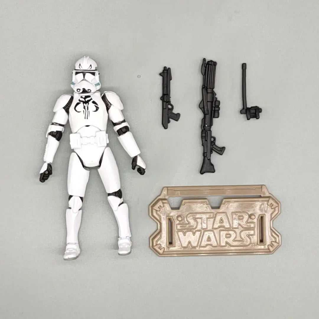 Lot of 3 Star Wars Elite Force 501st 442nd Shadow Utapau Gree Shock Battalion Trooper 3.75