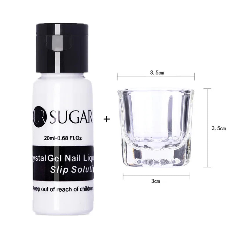 UR SUGAR 15ml Extension Gel Nail Polish Bright Nude White Clear Semi Permanent UV Hard Gel Nails Finger Prolong Gel Varnish Set