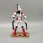 Lot of 3 Star Wars Elite Force 501st 442nd Shadow Utapau Gree Shock Battalion Trooper 3.75" Loose Action Figure Collection