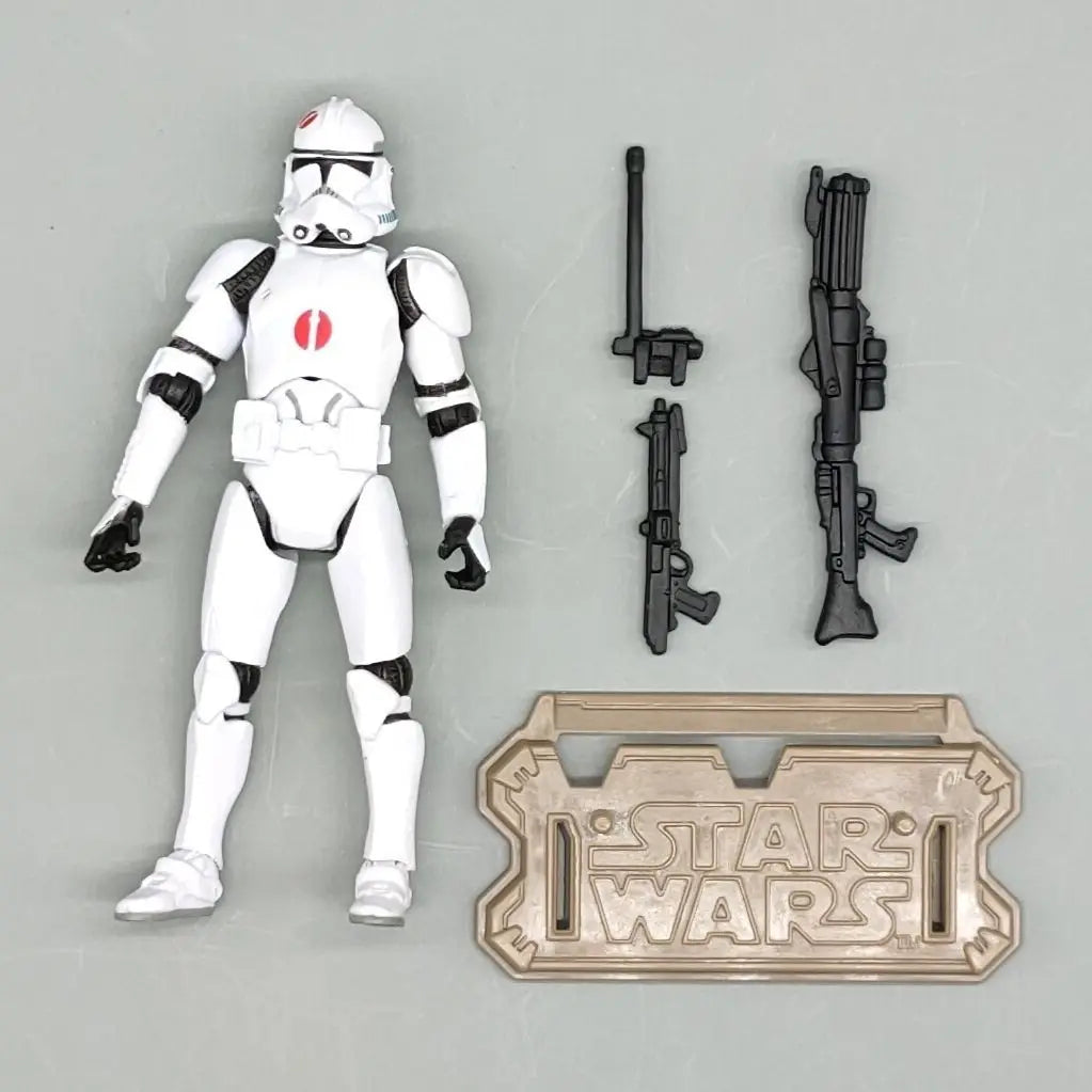 Lot of 3 Star Wars Elite Force 501st 442nd Shadow Utapau Gree Shock Battalion Trooper 3.75