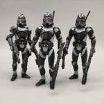 Lot of 3 Star Wars Elite Force 501st 442nd Shadow Utapau Gree Shock Battalion Trooper 3.75" Loose Action Figure Collection
