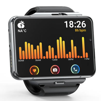 2025New 4G Sports SmartWatch S999 2.88 Inch Quad Core Android 9.0 OS Smartwatch 2300 MAh 13MP Camera 4GB/64GB Heart Rate Monitor