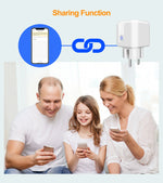 GIRIER Tuya Smart Wifi Plug 20A Remote Control Smart Socket Outlet EU Power Monitor Timer Function Works with Alexa Google Home