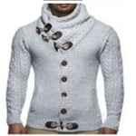 Man Sweaters Streetwear Clothes Turtleneck Sweater Men L XL Long Sleeve Knitted Pullovers Autumn Winter Soft Warm Basic