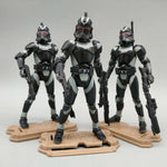 Lot of 3 Star Wars Elite Force 501st 442nd Shadow Utapau Gree Shock Battalion Trooper 3.75" Loose Action Figure Collection