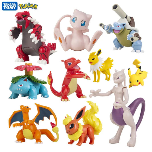 Pokemon Anime Actiefiguren 4-13cm – Pikachu, Mewtwo, Charmander, Blastoise & Meer | Verzamelspeelgoed Cadeaus