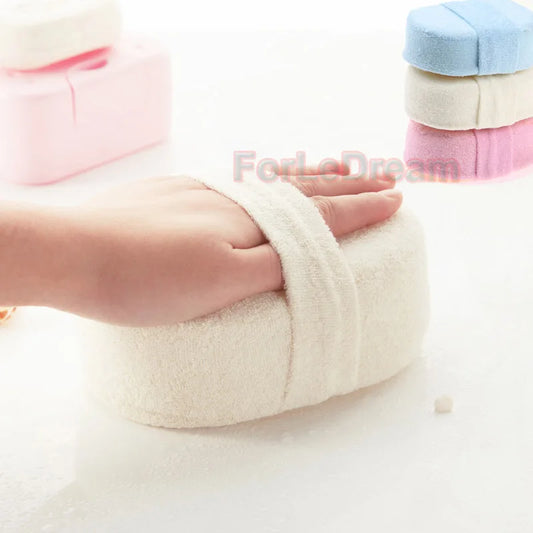 Loofah Bath Sponge Glove – Body Scrubber & Exfoliating Shower Tool