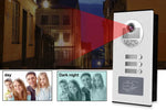 Video Door Phone Doorbell Camera Outdoor Unit RFID Keyfobs Unlock for Low-rise Building Multi 2/ 3/ 4/ 6/ 8 Apartments Intercom