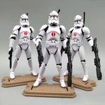 Lot of 3 Star Wars Elite Force 501st 442nd Shadow Utapau Gree Shock Battalion Trooper 3.75" Loose Action Figure Collection