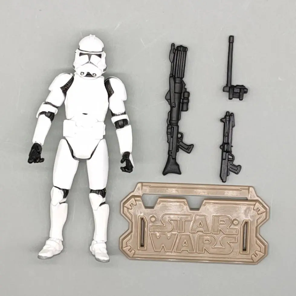 Lot of 3 Star Wars Elite Force 501st 442nd Shadow Utapau Gree Shock Battalion Trooper 3.75