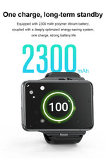 2025New 4G Sports SmartWatch S999 2.88 Inch Quad Core Android 9.0 OS Smartwatch 2300 MAh 13MP Camera 4GB/64GB Heart Rate Monitor