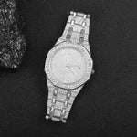 Iced Out Watch for Men Gold Watch for Men Hip Hop Fashion Cool Bling Bling Gold Diamond Luxury Mens Watch Dropshipping Relogio