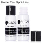 UR SUGAR 15ml Extension Gel Nail Polish Bright Nude White Clear Semi Permanent UV Hard Gel Nails Finger Prolong Gel Varnish Set