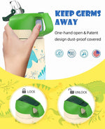 FJbottle water bottle for children ,Vacuum Flacks for girls, thermos Bottle With Healthy Straw And BPA Free,350ML