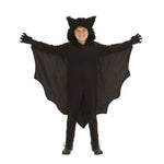 Kids Unisex Vampire Bat Hooded Costume Child sexy cosplay Jumpsuit Halloween Cosplay Costume Set Glove gift vestidos de fiesta