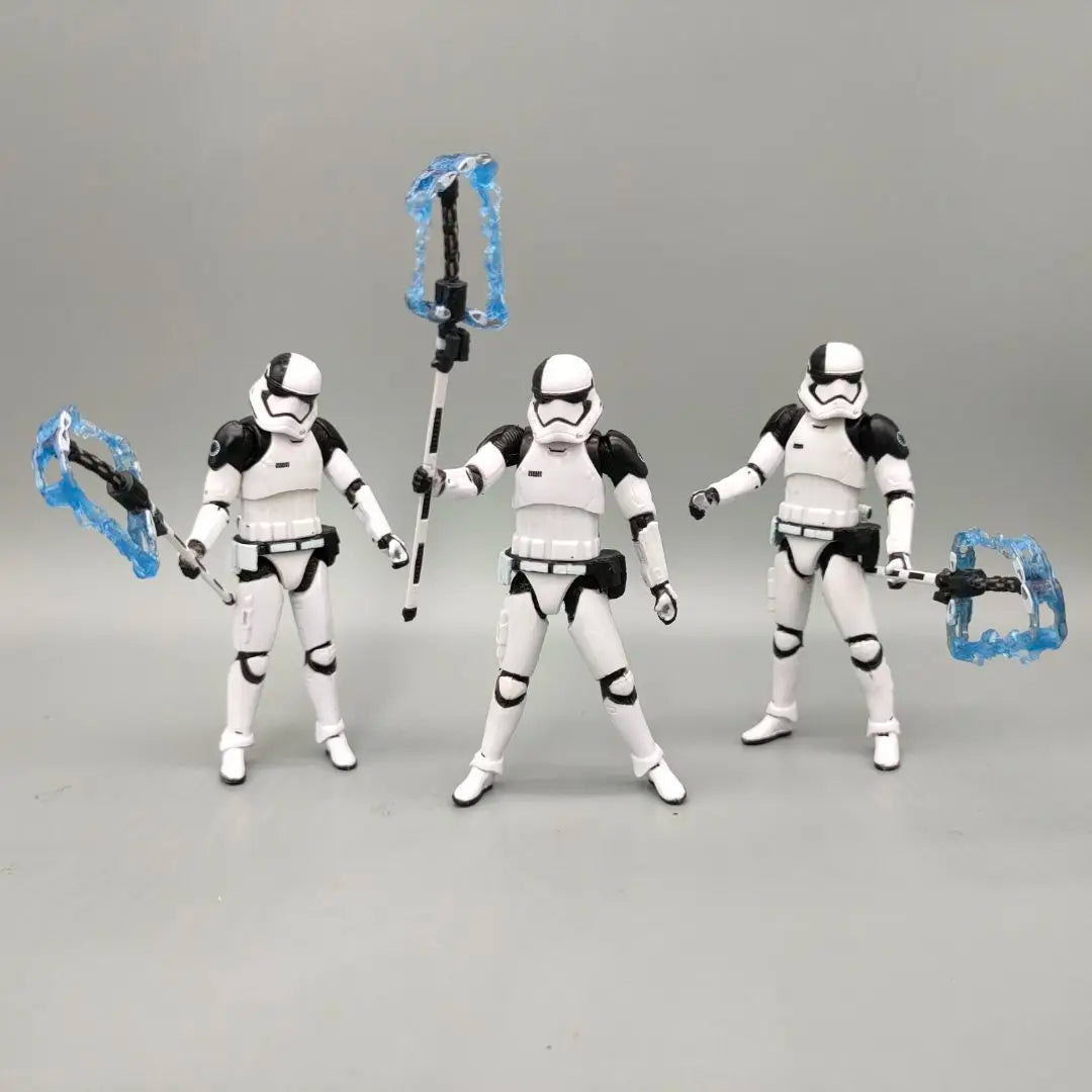 Lot of 3 Star Wars Elite Force 501st 442nd Shadow Utapau Gree Shock Battalion Trooper 3.75