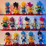 Dragon Ball Z Super Saiyan action figure set