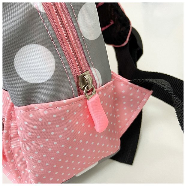 Disney New Backpack 2025 Minnie Schoolbag For Kids Cartoon Kindergarten Schoolbag Kawaii Pink Backpack As a Gift For Children