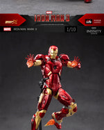Original ZD Marvel Toys 1:10 Iron Man Mark9 Mark IX action figure War armor Collect models