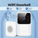 WiFi Video Doorbell Wireless HD Camera IR Alarm Security Smart Home Door Bell WiFi Intercom for Home