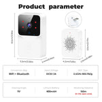 WiFi Video Doorbell Wireless HD Camera IR Alarm Security Smart Home Door Bell WiFi Intercom for Home