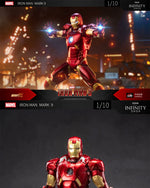 Original ZD Marvel Toys 1:10 Iron Man Mark9 Mark IX action figure War armor Collect models