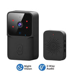 WiFi Video Doorbell Wireless HD Camera IR Alarm Security Smart Home Door Bell WiFi Intercom for Home