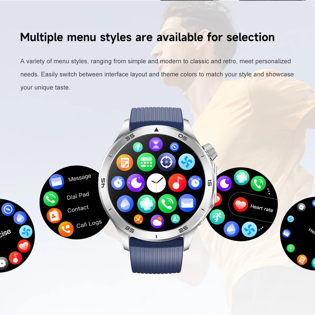 2025 New For OPPO Watch X2 Smart Watch Men AMOLED Outdoor Fashion GPS Compass Heart rate Waterproof Bluetooth Call Smartwatches