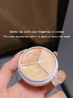 Three Color Concealer To Cover Spots Pimples Black Eye Circles Lacrimal Groove Repair Foundation Make Up And Makeup Makeup