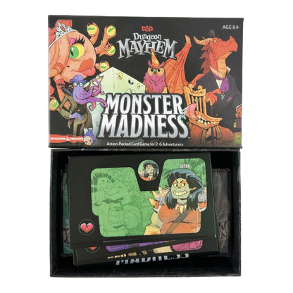 Coffret 3 Jeux de Cartes – Dungeon Mayhem & Autres | Jeux de Société Amusants pour Famille & Soirées