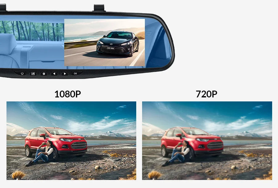 Dash Cam 4.3 inch 
