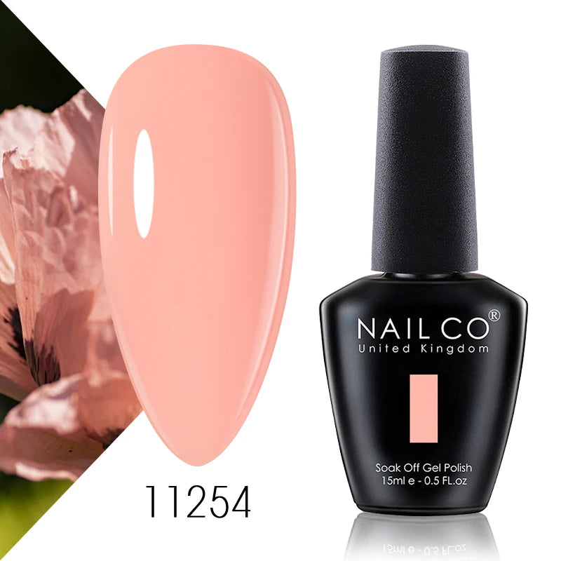 NAILCO 15ml Top Coat And Base Coat Art Design Gel Nail Polish Top Base Coat UV LED Soak Off Gel Nail Varnish