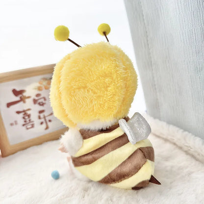 Labubu Doll Clothes Penguin Shark Bee Dinosaur Onesie - Cute Animal Jumpsuit for 17cm Pullip Blythe OB11 BJD