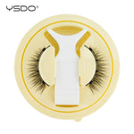 YSDO Magnetic Eyelashes Reusable Winged Magnetic 3D Mink lashes Long-Lasting No Glue Needed False Eyelashes with Tweezer Makeup
