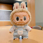 2025 New 38cm Labubu Hot Only Selling Clothes Labubu Mokoko Idol Doll Fashion Design Dress Coat Set Accessories Gift