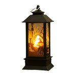 Portable Halloween Pumpkin Ghost Castle Lantern Lamp Hanging LED Light Home Night Light Decoration Party Haunted House Props