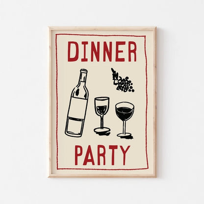 Vintage Cocktail Mojito Wine Club Bar Drinks Wall Art Canvas Painting Nordic Posters And Prints Wall Pictures For Living Room