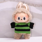 17cm Cute Mini Plush Doll'S Clothes Outfit Accessories For Korea Kpop Exo Labubu Idol Dolls Sweater Clothing DIY Kids Girl Gift