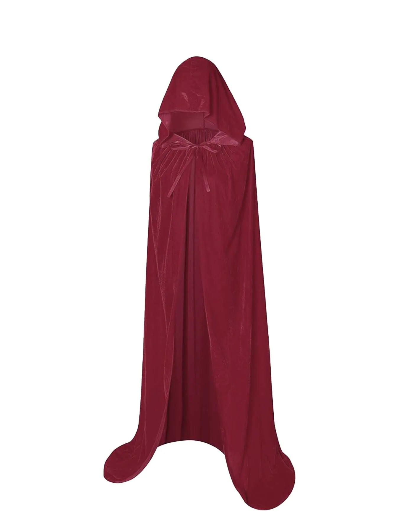 Christmas  Grim Reaper Cloak Velvet long Hooded Unisex cape for  Devil Witch Wizard Halloween Christmas Cosplay cloak