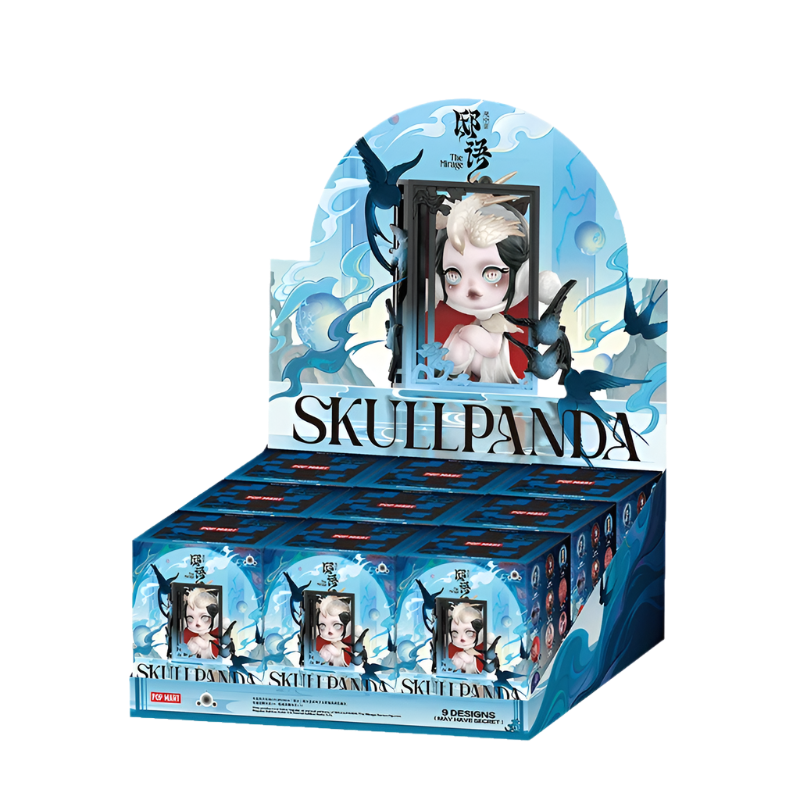 POP MART SKULLPANDA The Mirage Serie | 1 Stück oder Komplettset mit 9PCS 