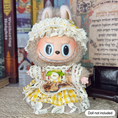 Doll Clothes Outfit Accessories For 17cm Labubu V2 V1 Doll's Clothing  Different styles Cosplay dress Kid Toy Gift