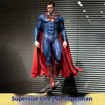 DC Justice League Superman Cold Cast Resin Statue - Museum Grade GK Figure, Hand Painted Collectible Model Gift