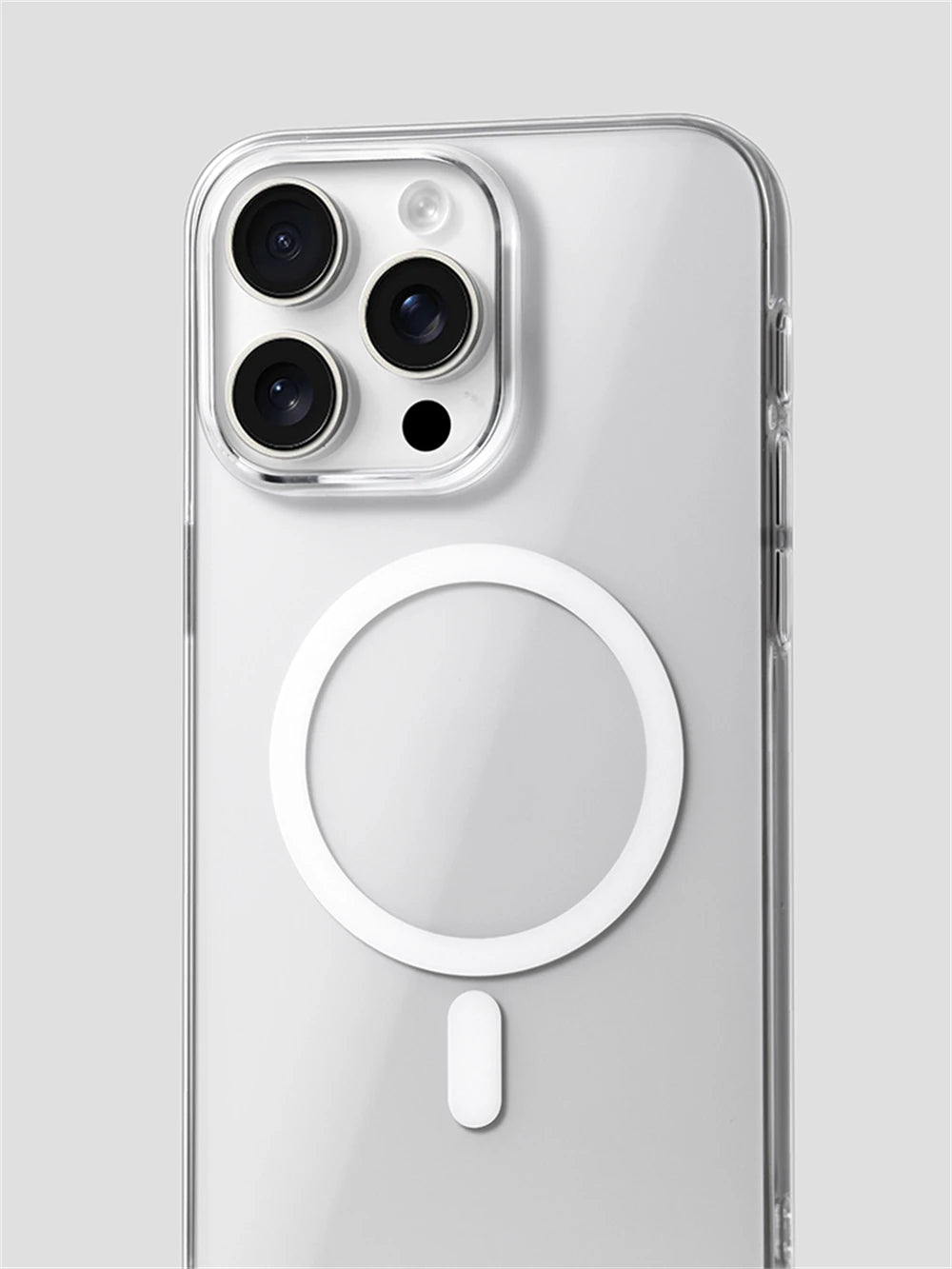 Ultra Thin Hard PC HD Transparent Magnetic Case For iPhone 17 Pro Max 16 15 14 Plus 13 12 Magsafe Wireless Charge Clear Cover