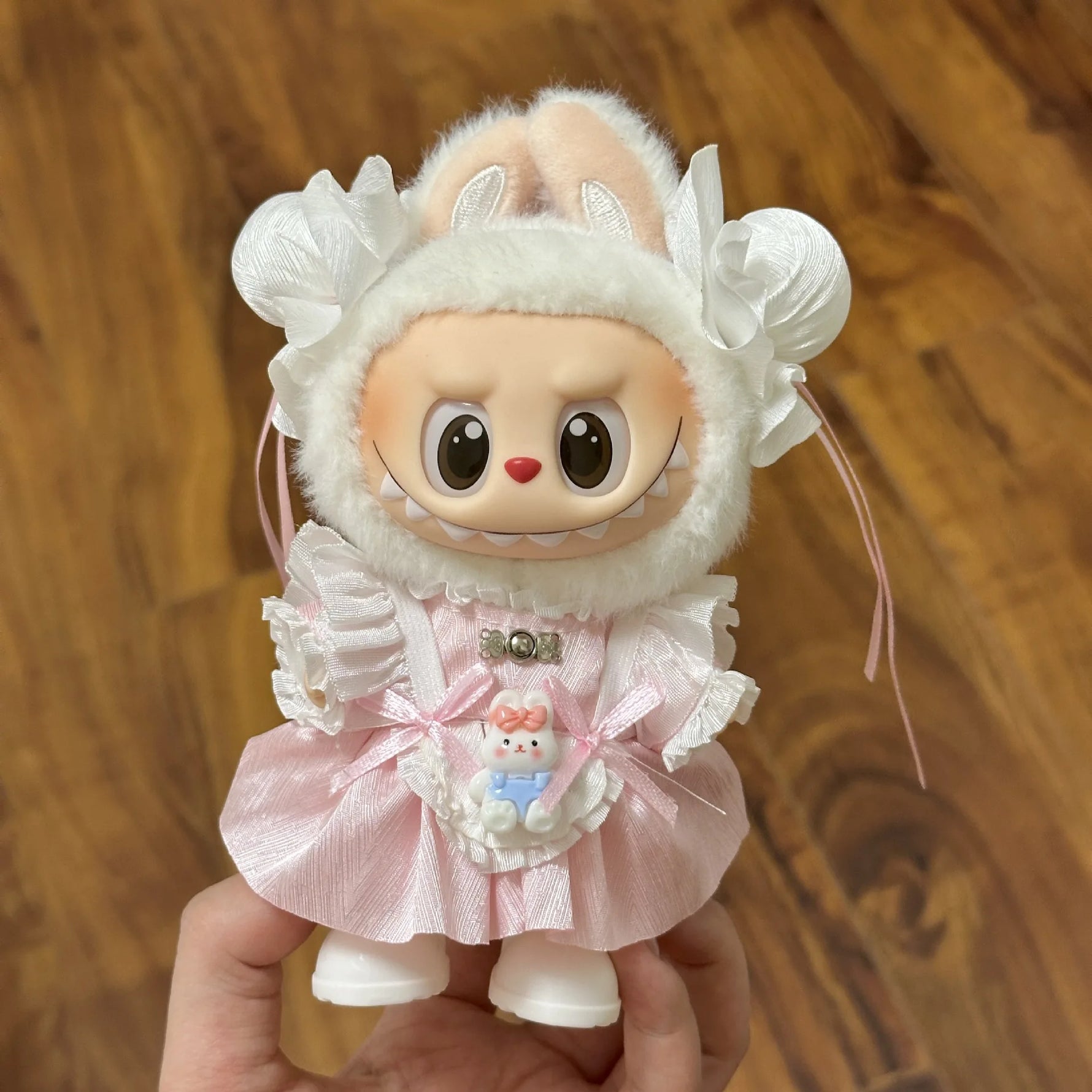 【Only Clothes】Mini Doll'S Clothes Outfit Accessories for Ropa Labubu and 10cm Cotton Doll Baby Replacement Clothes Clothing Gift