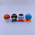 Funny Joy Pokemon Toys 8PCS/set Elf 2-3cm Anime Action 7Cm Pokeball Figures Monster Toy Model Dolls Children Christmas Gift