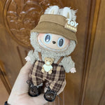 2025 New MIni Plush Doll'S Clothes Outfit Accessories for Labubu V1 V2 Dolls Clothes Accessories DIY Gift