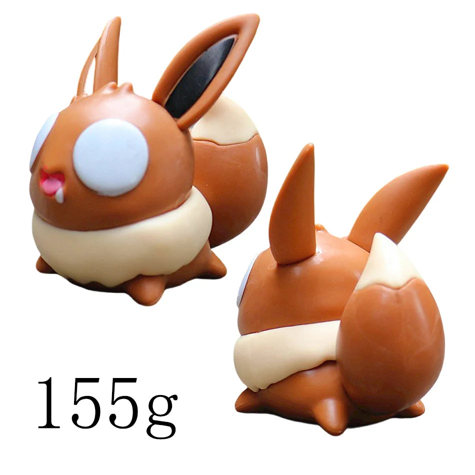 NEW Pokemon Figures Cutes Yusan Silly toys Pikachu Bulbasaur Squirtle Charmander Funny Action Figure Cartoon Doll Model Toys