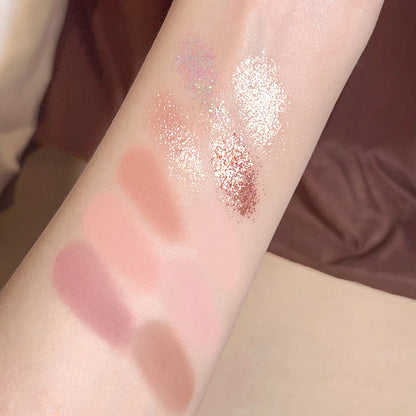 Star Rejuvenation Ten-Color Eye Shadow Pearl Matte Pink Pure Desire Powder Brown Plate Gentle Daily Cheap Makeup