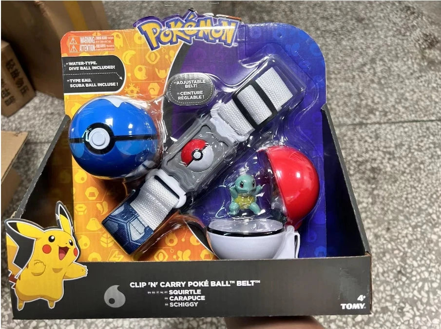 Tomy Pokemon Poké Ball Belt Toys for Kids Ages 4 and Up